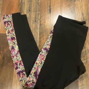 Lularoe Jordan womens workout pants leggings size medium
